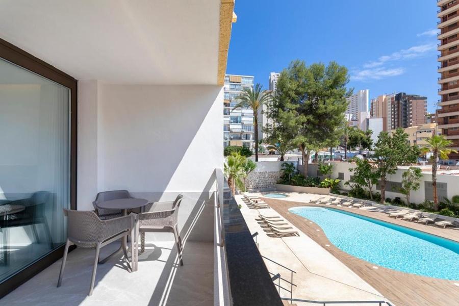 Halley Hotel & Apartments Affiliated By Melia Benidorm Exterior photo
